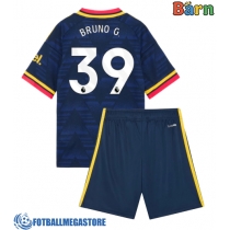 Fotballdrakt Barn Arsenal Bruno Guimaraes #39 Bortedraktsett 2026-27 Kortermet (+ Korte bukser)
